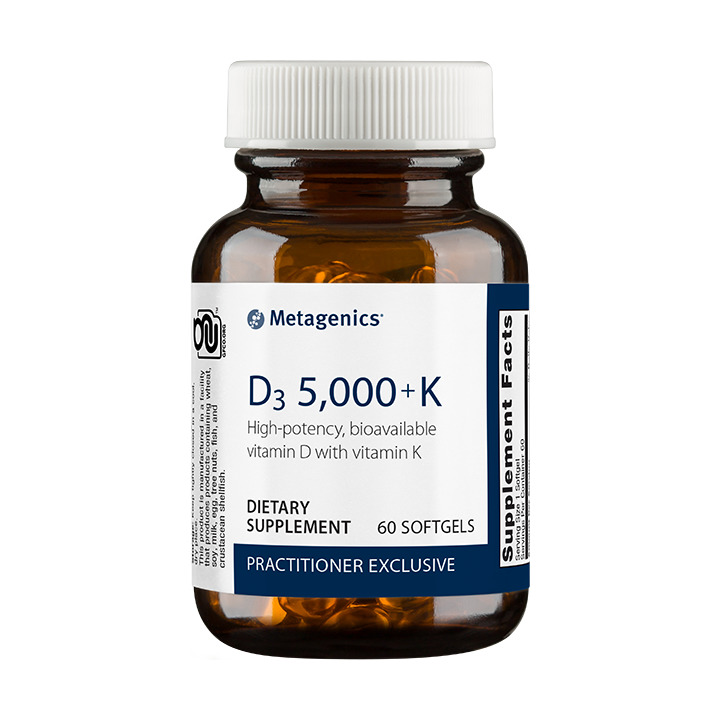 D3 5,000 + K supplement